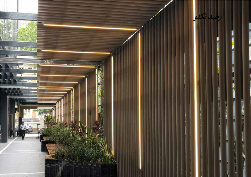 چراغ خطی توکار